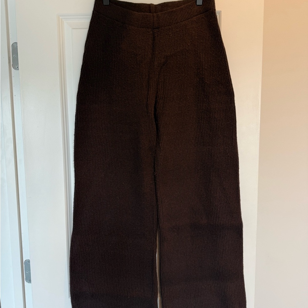 Gap CashSoft Wide Leg knit pants